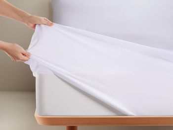 Sábana bajera algodón extraelástica total-fit