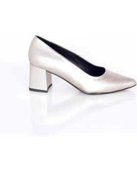 de PACO HERRERO STILETTO NAPA ORO TACON ANCHO VARIOS COLORES