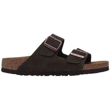 BIRKENSTOCK Sandalias Arizona Suede Leather Narrow - Mocca para mujer