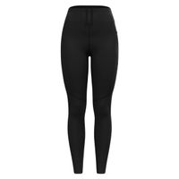 odlo zeroweight warm mallas para correr mujeres-negro
