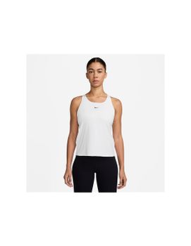 Camiseta Tirantes de Fitness Nike Pro Dri-Fit Mujer Blanco