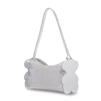 Tous Bolso de hombro pequeño 2002306856-PLATEADO