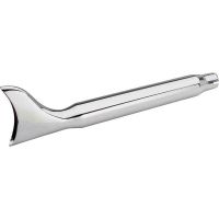 silenciador de escape paughco fishtail classic largo cromado