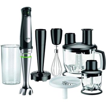 Braun Minipimer 7 MQ 7087X Batidora de Mano + Accesorios 1000W