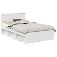 estructura de cama 120 x 200 cm madera de ingenieria