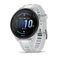 garmin forerunner 165 music reloj inteligente running gps amoled con garmin pay blanco