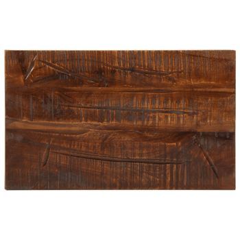 Tablero Mesa Rectangular Madera Maciza Reciclada 50x40x3,8 Cm Vidaxl