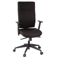 silla de oficina ergonomica para ordenador pro-tec 300 tela negro
