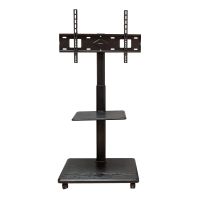 unykach uk520b soporte movil tv de suelo con estante para pantallas vesa 600x400mm de 32- 75