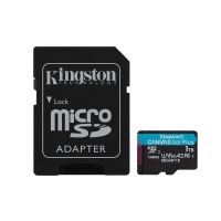 tarjeta microsd kingston canvas go plus gen4 1tb 200mbs u3 v30 a2 con adaptador