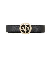 ax armani exchange para mujer 9411180a87777520 cinturon negro 95cm casual sintetico imitacion cuero