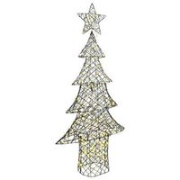 arbol de navidad 240 led calido 180 cm ratan vidaxl