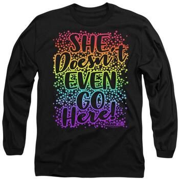 Mean Girls Tops y Camisetas Doesn't Go Here para mujer