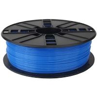 gembird 3dp-pla175-01-fb material de impresion 3d acido polilactico pla azul fluorescente 1 kg