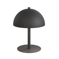 lampara de mesa pryla negro 2 luces