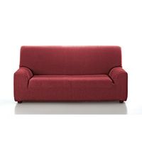 funda de sofa elastica duo 3 plazas  una de 2 plazas rojo - jara casa textil