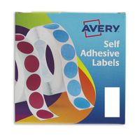 avery labels in dispensers 25x50mm white 24-426 400 labels