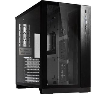 LIAN-LI PC-O11DX Dynamic Mid-Tower ATX PC Case - Black, Black