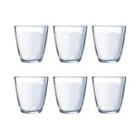 juego de 6 vasos altos vidrio 31 cl