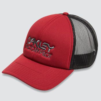 Oakley Factory Pilot Trucket Hat - Iron red