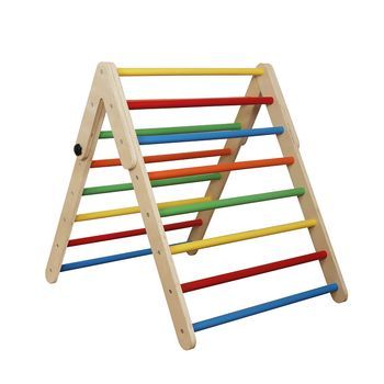Triángulo De Escalada De Madera Para Niños Mr6146