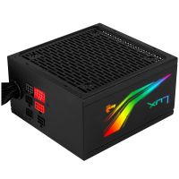 aerocool lux 650m rgb 650w bronze semi-modular