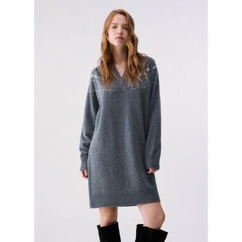 Liu Jo Vestidos Vestido de punto con bordados joya para mujer