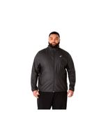 chaqueta de running asics core hombre negro