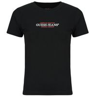 guess camiseta ss cn slim american tr tee para mujer