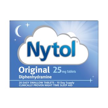 Nytol Diphenhydramine 25mg Original