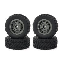 4pcs neumaticos ruedas todo terreno universales para mjx 16207 16208 hbx 16899 16890 wltoys 144001 114 116 118 coches