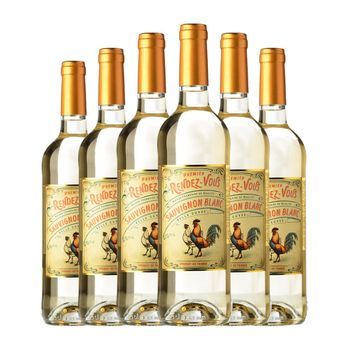 Alain Grignon Vino Blanco Premier Rendez-vous 75 Cl 12% Vol. (pack De 6 Unidades)