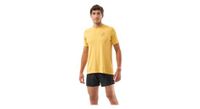 compressport podium camiseta manga corta amarillo