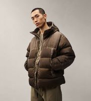 cp company para hombre 21cmow115a006369s chaqueta acolchada marron xl casual poliamida