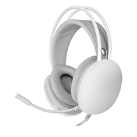 marsgaming auriculares mh-glow pcps4-5xbox white