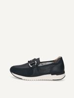 caprice slipper blue made of leather and synthetic size 36