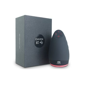 Masturbador Automático Para Hombre, Función De Calor Y 6 Modos De Vibración, Color Negro Fengwen