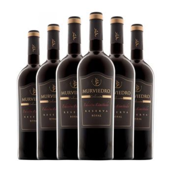Murviedro Vino Tinto Colección Utiel-requena Reserva 75 Cl 13.5% Vol. (pack De 6 Unidades)