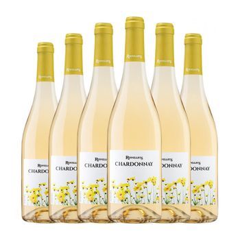 Rovellats Vino Blanco Penedès Joven 75 Cl 12% Vol. (pack De 6 Unidades)