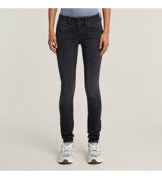 G-Star para mujer. 60883-C910-G108 Jeans Midge Cody Mid Skinny negro (29/32), Casual, Algodón, Denim