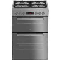 xdvg675sm 60 cm gas cooker - silver silver