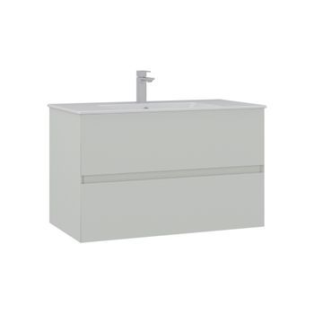 Mueble Para Lavabo  - 91 X 51 X 55 Cm - Mate Cashmere