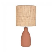 lampara de mesa portinatx l terracota