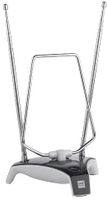 one for all - antena de tv para interior amplificada - recibe tdt en un rango de 5km - antena hdtv digital - incluye cable coaxial de alto rendimiento - vhfuhf - gris - sv9305