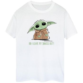 Disney Camiseta manga larga The Mandalorian para mujer