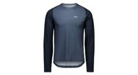 camiseta de manga larga poc motion air azul