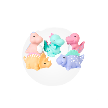 Juguetes De BaÑo Happy Dinos
