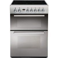 indesit dd60c2cx1 60 cm electric ceramic cooker - mirror black