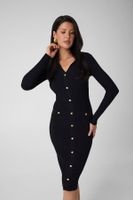 vestido midi de punto marciano