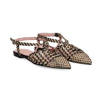 pretty ballerinas zapatos planos mujer - beige talla 38